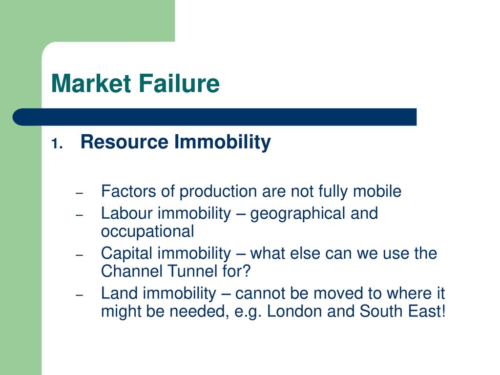 Market Failure. - ppt download