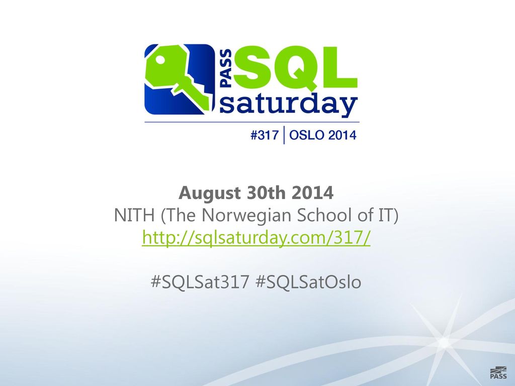 Sql server user group norway ppt download
