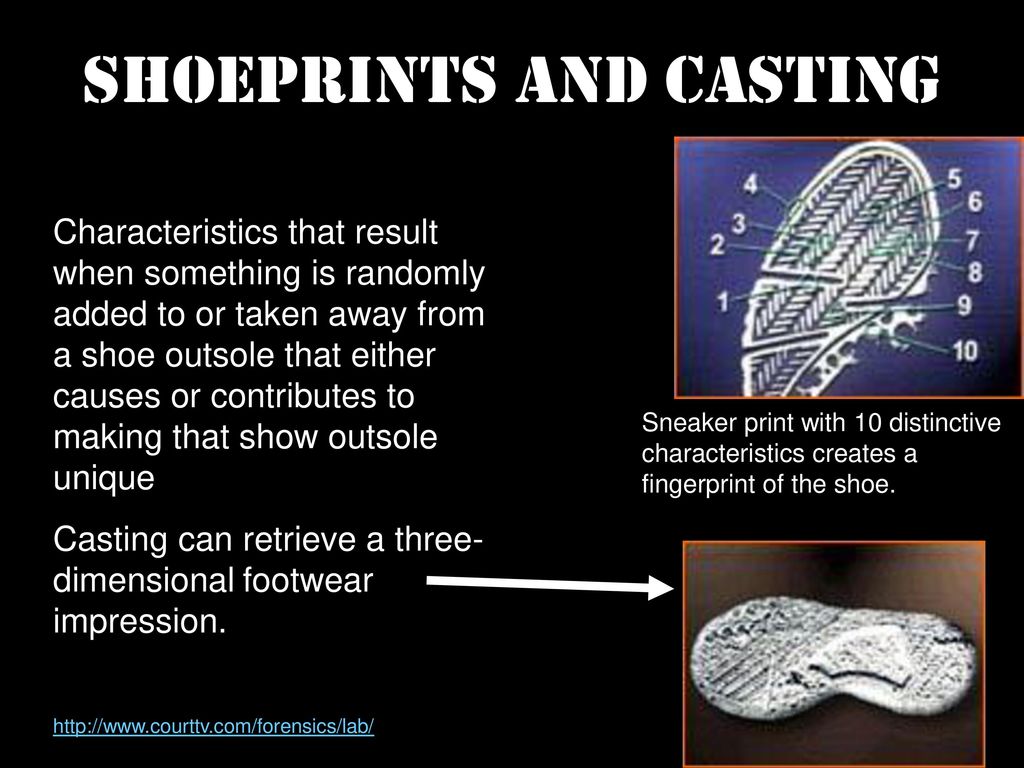 Shoeprints and Casting