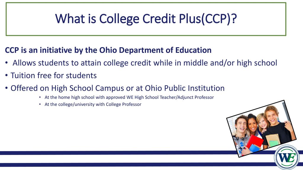 College Credit Plus Informational Meeting - ppt download