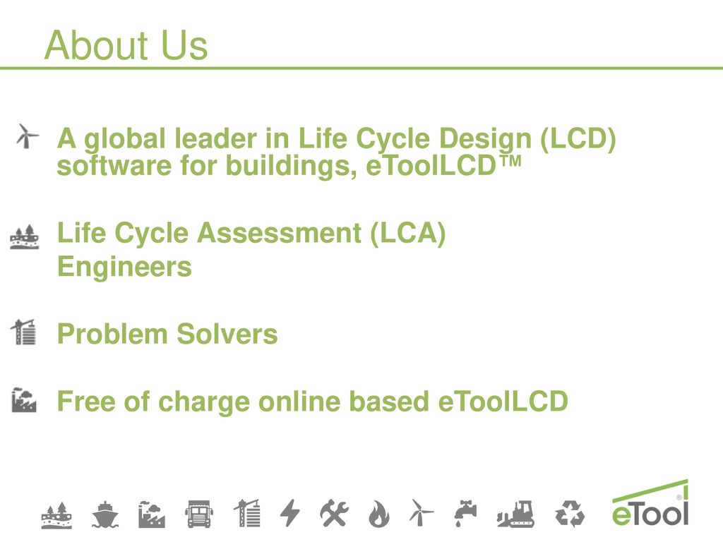life cycle design in green star ppt