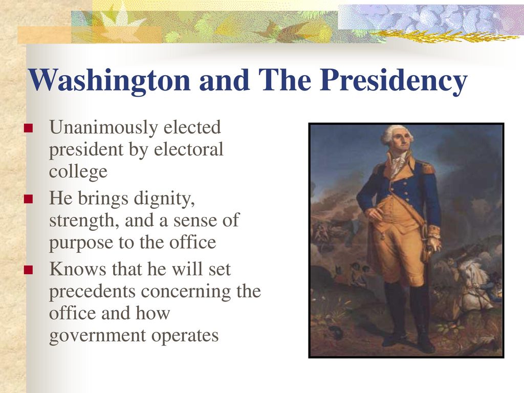 George Washington American President - Ppt Download