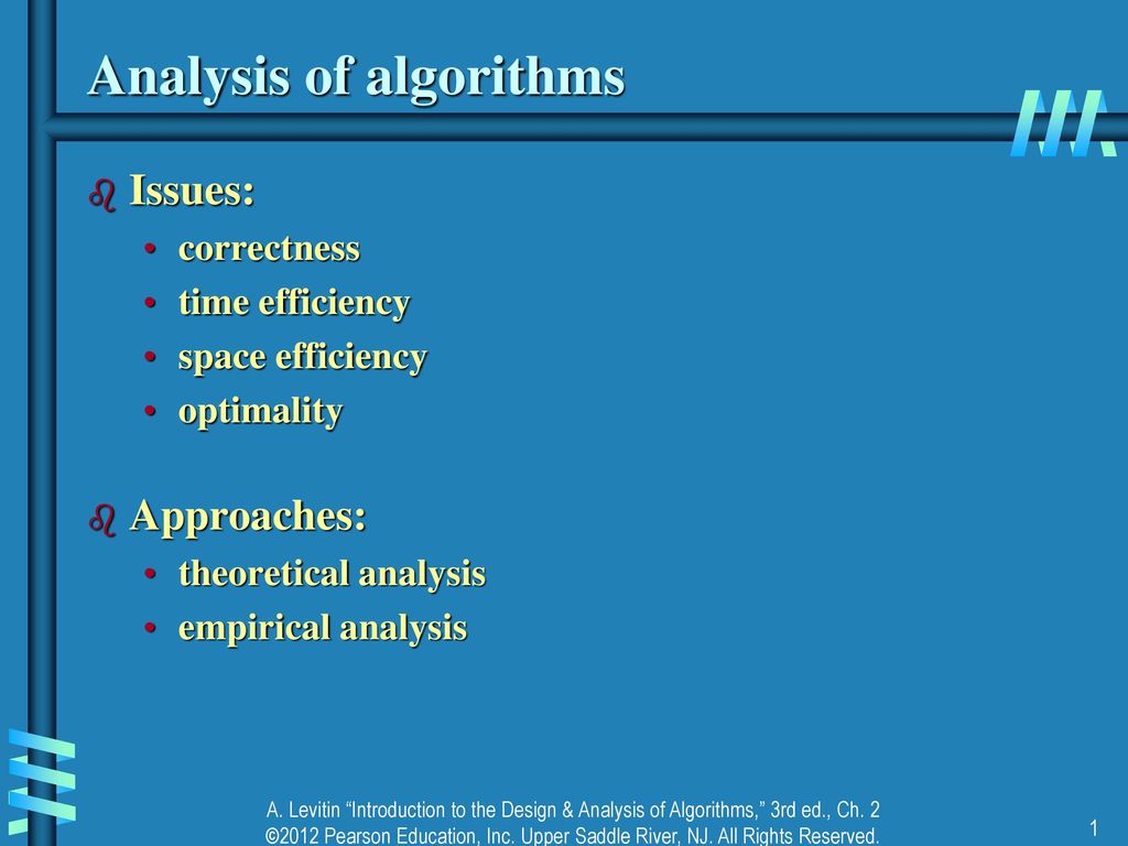 Analysis of algorithms - ppt download