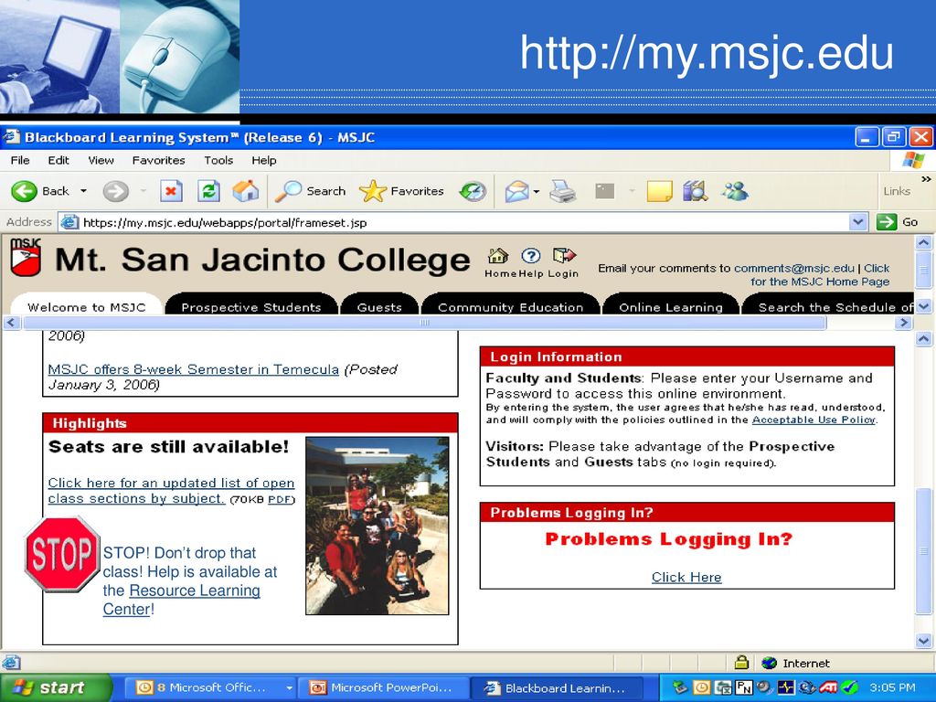 State of technology at msjc ppt download