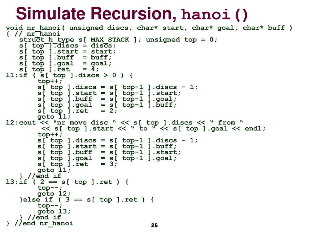 CS 201 Computer Systems Programming Chapter 6 “Recursion” - ppt download