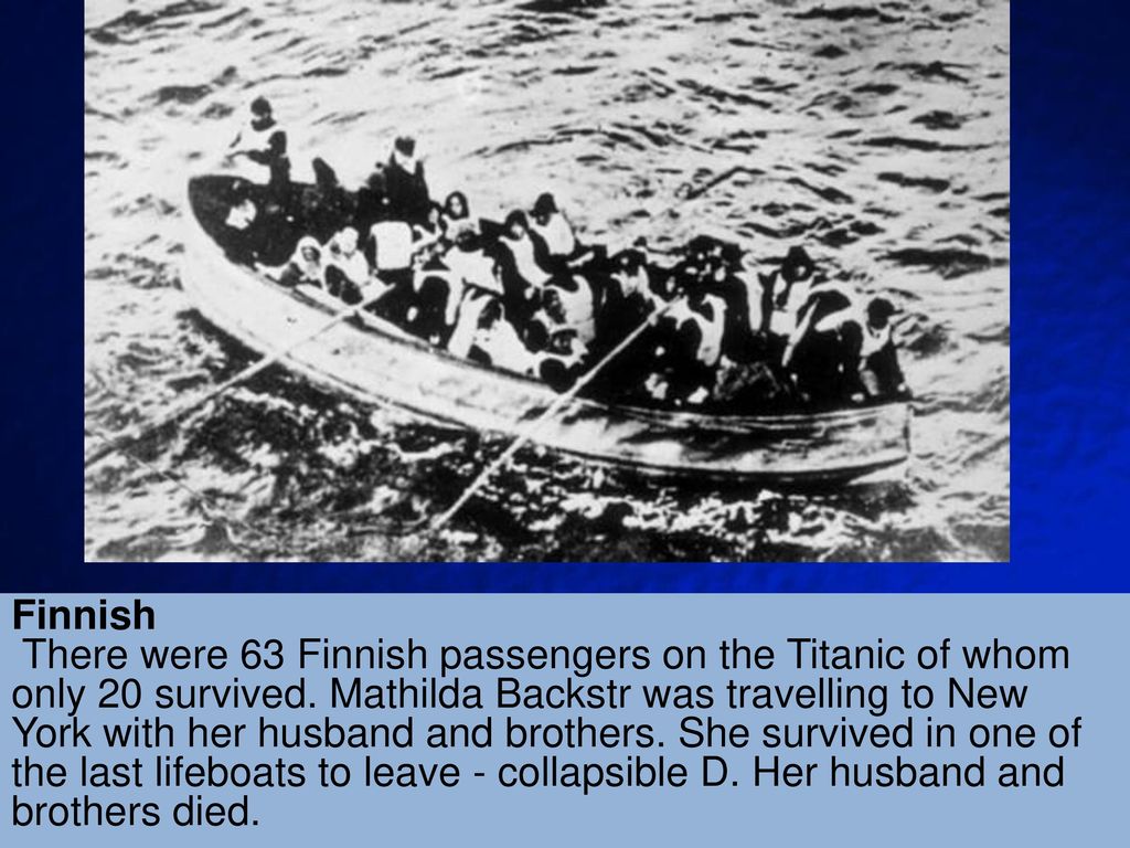 Ota selvää 42+ imagen titanic finnish passengers