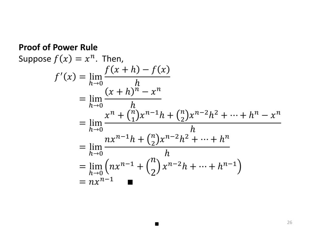 Math 3 2 Derivatives Of Polynomials And Exponential Functions And The Product And Quotient Rules Ppt Download