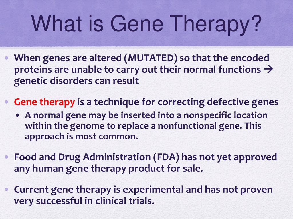 What is Gene Therapy