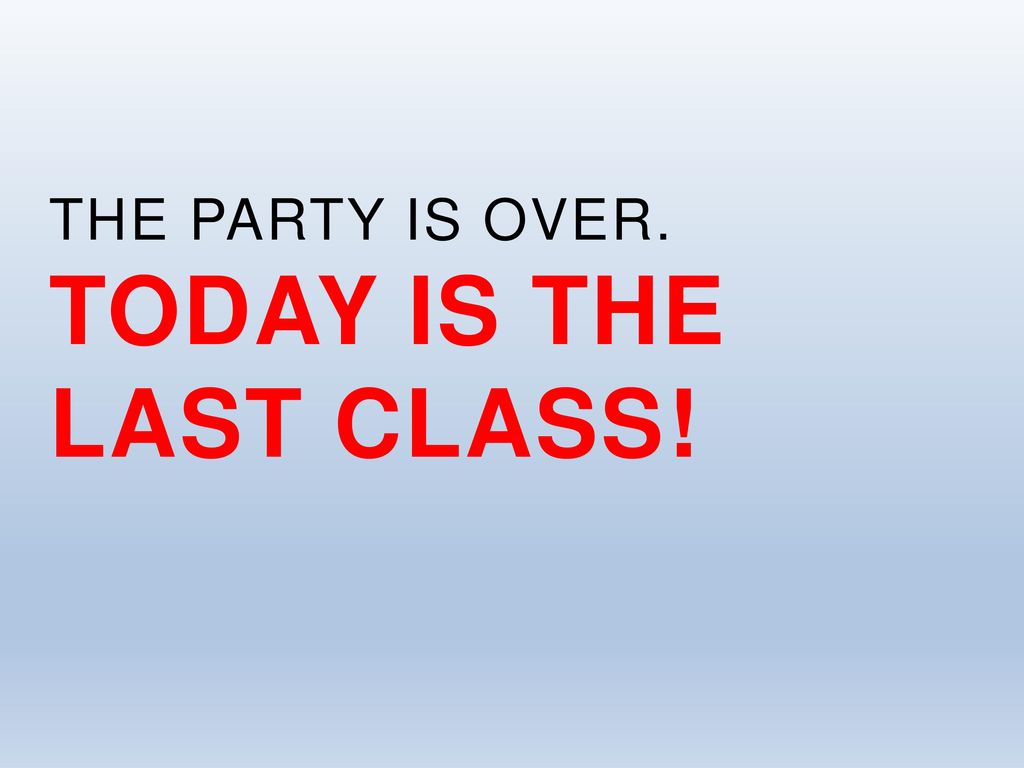 the last class summary