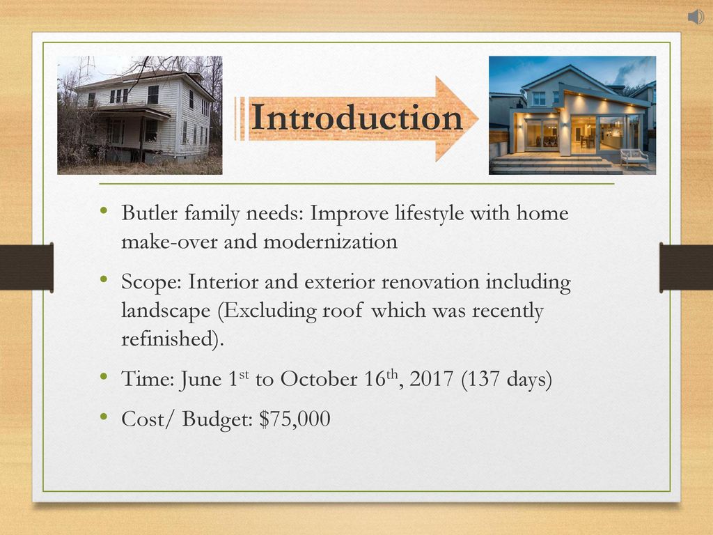 Butler House Renovation Ppt Download We've seen people renovate their houses for much less, and much more! butler house renovation ppt download