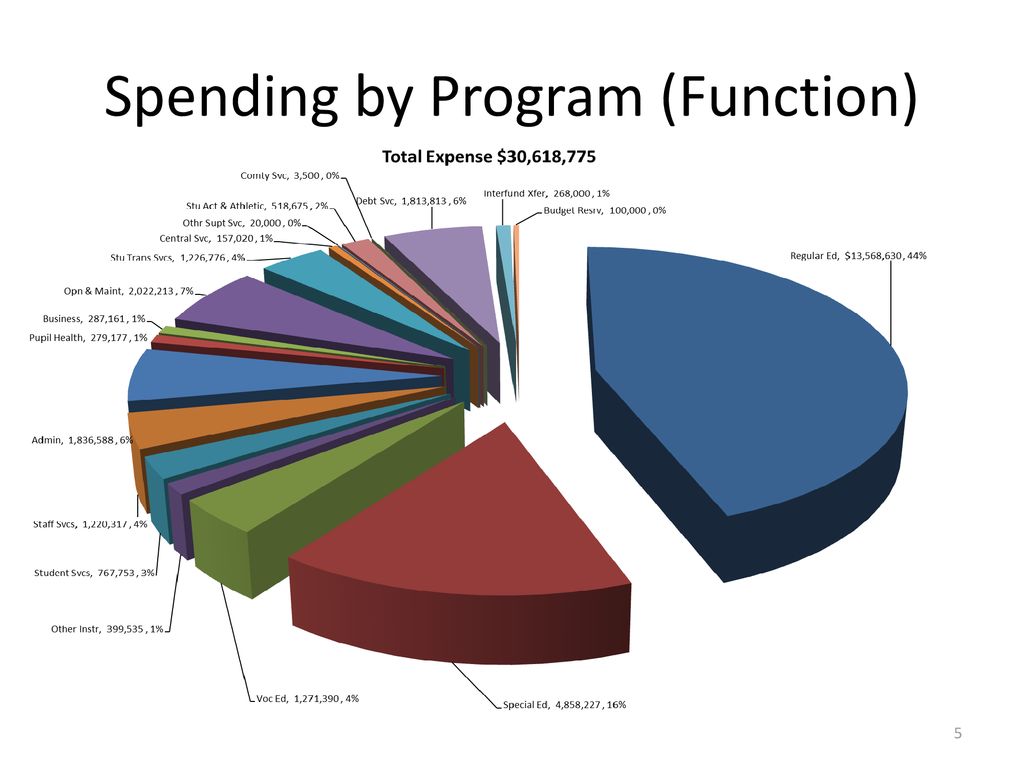 Spending by Program (Function)