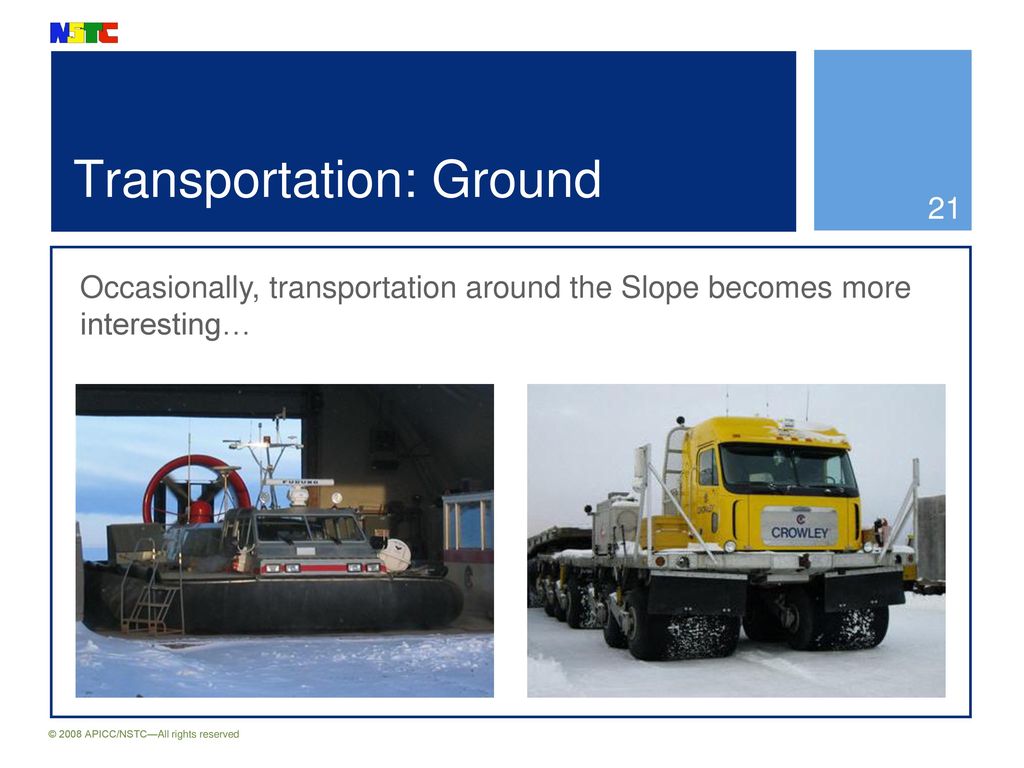 Transportation: Ground