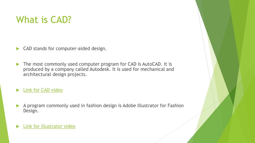 what is cad what is cad