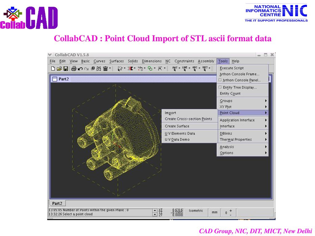 Collabcad snapshots of features and components ppt download