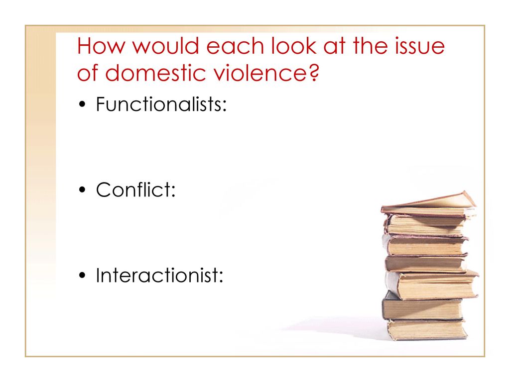 functionalism and domestic violence