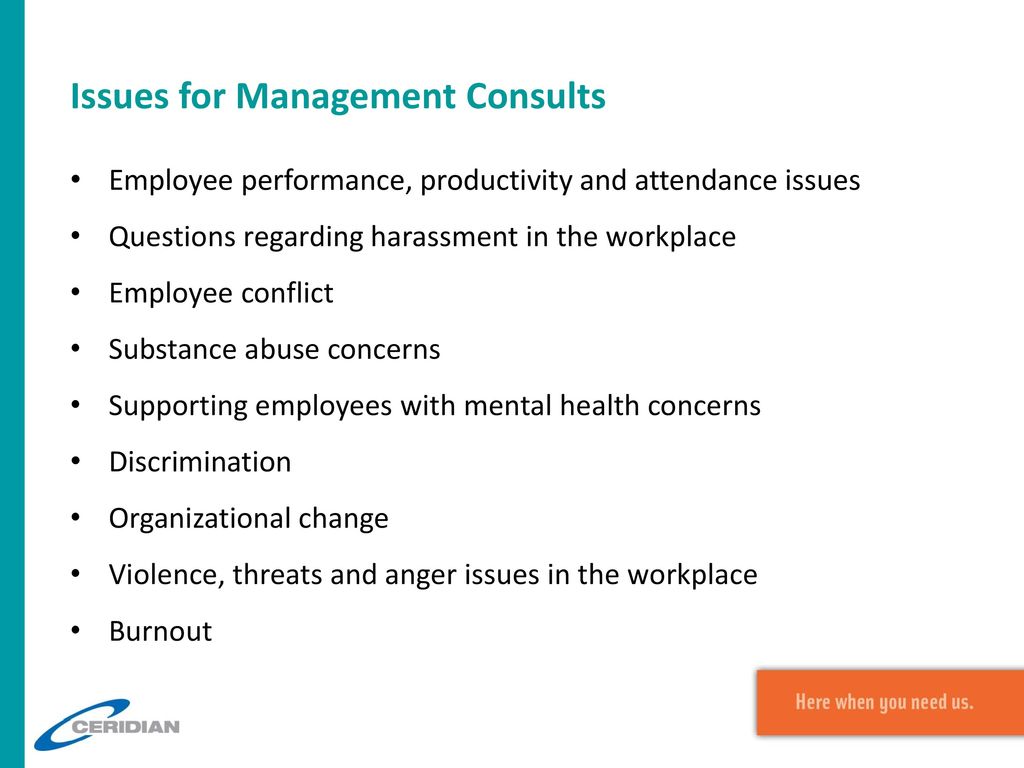 Guidelines For Managers Recognising Substance Abuse In The Workplace