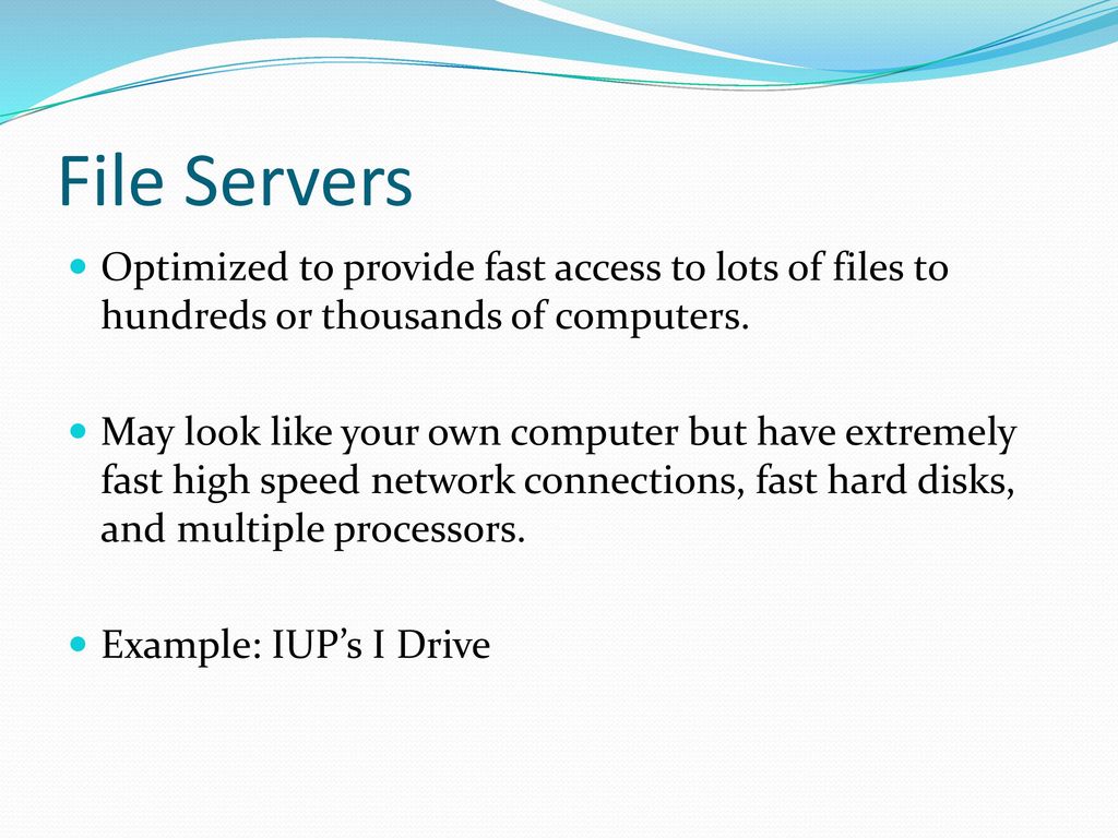 Server Machines By Brett Gunder COSC ppt download