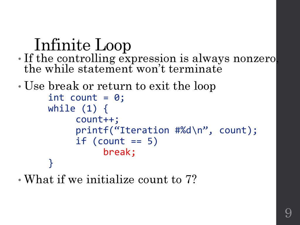 CSE 220 – C Programming Loops. - ppt download