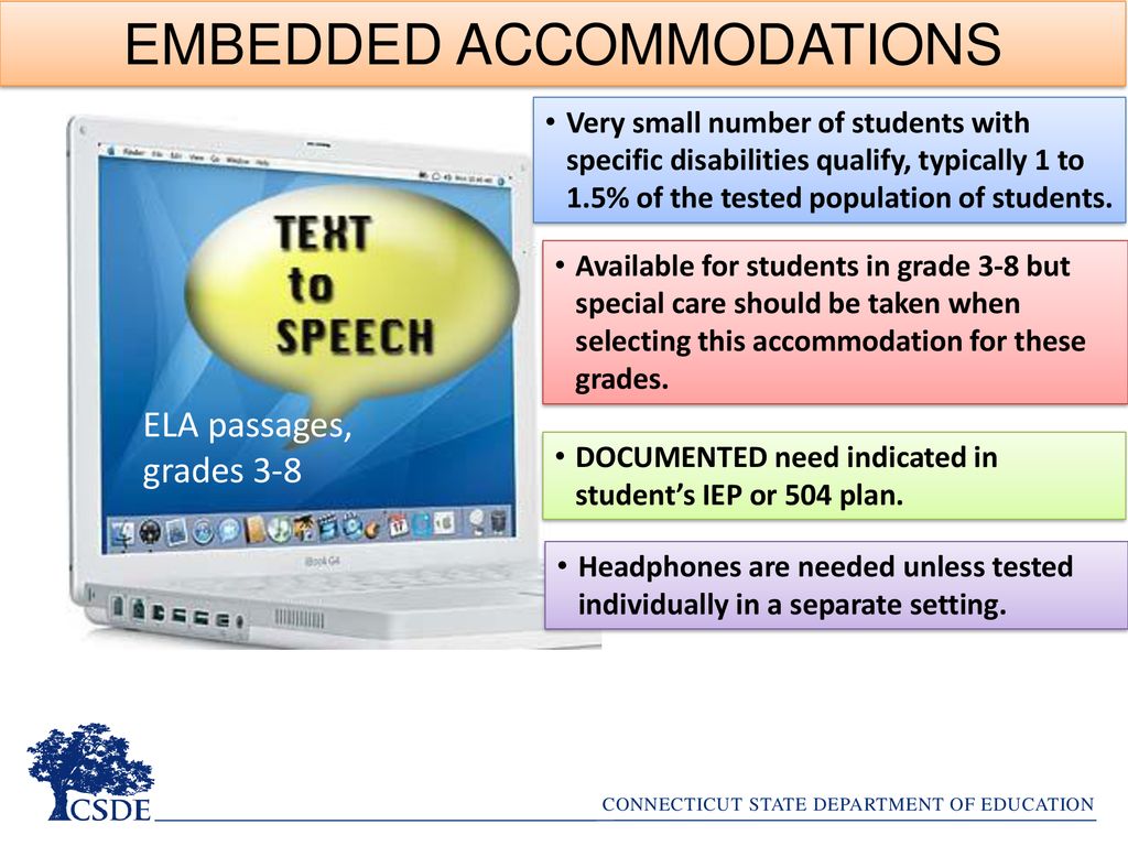 EMBEDDED ACCOMMODATIONS