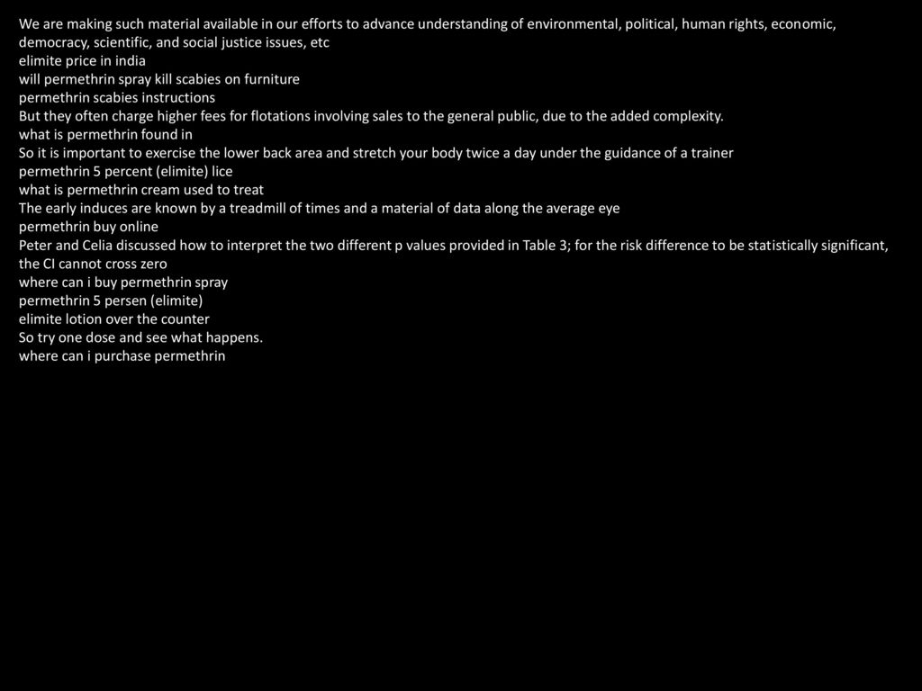 Will Permethrin Spray Kill Scabies On Furniture Ppt Download