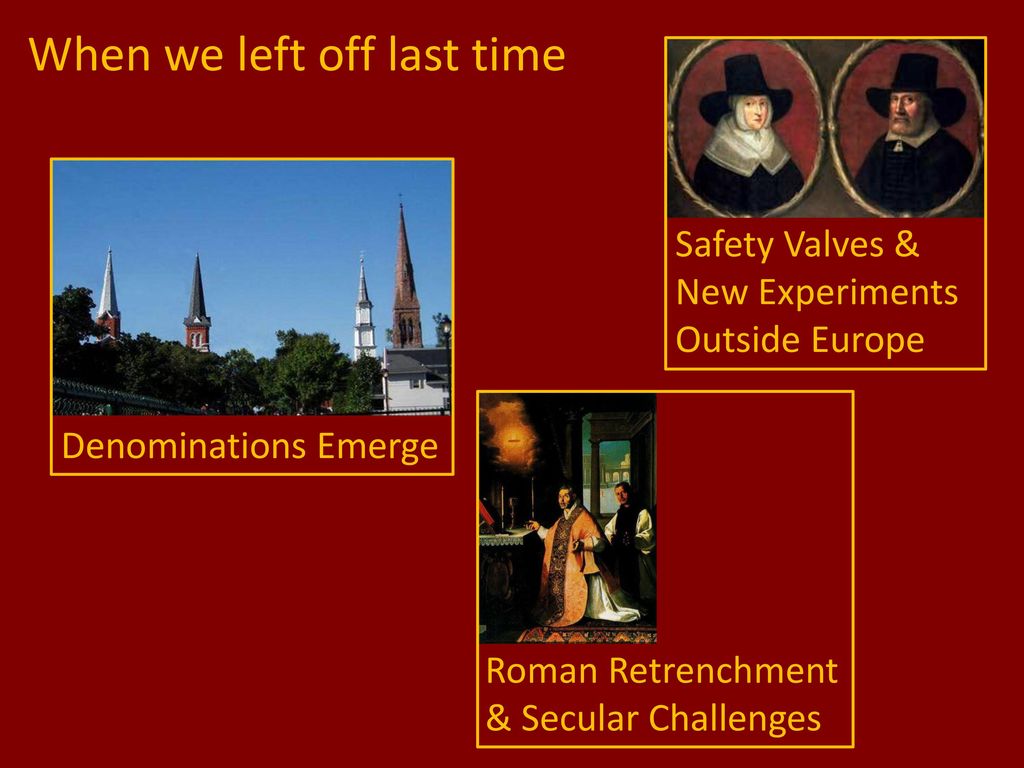 An Absurdly Short History of Christianity Part 5 Enthusiasm & Doubt