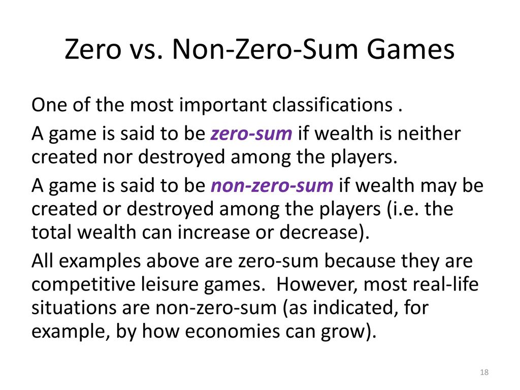 zero sum politics definition zero sum politics definition