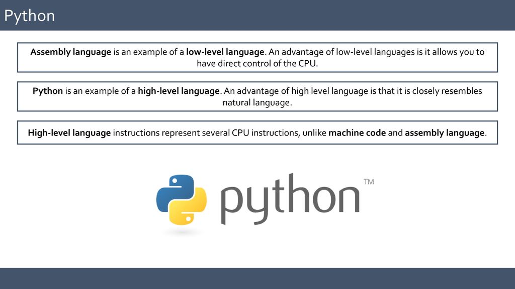 GCSE COMPUTER SCIENCE Computers 1.5 Assembly Language. - ppt download