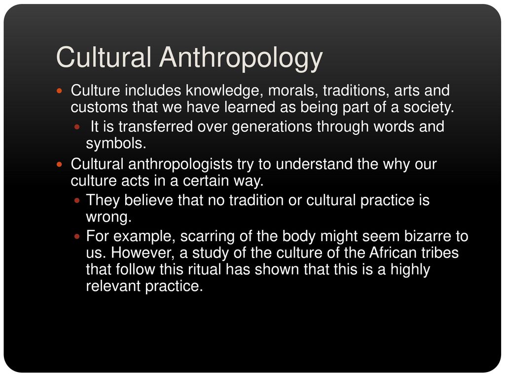 Branches of Anthropology - ppt download