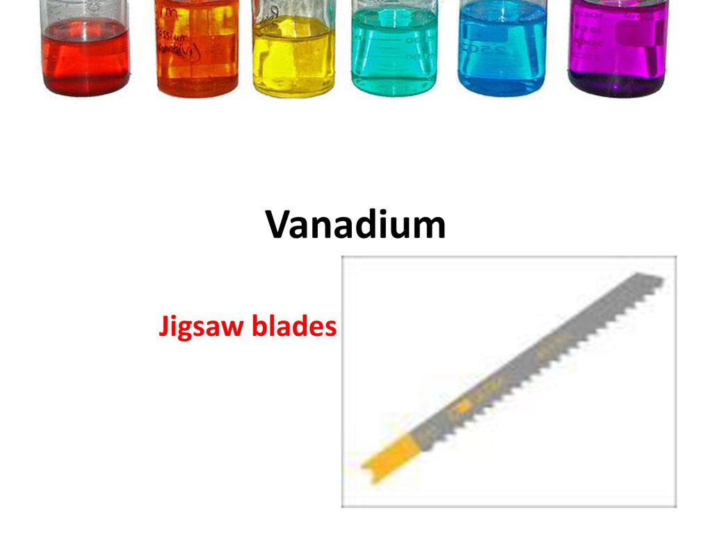 Vanadium Jigsaw blades