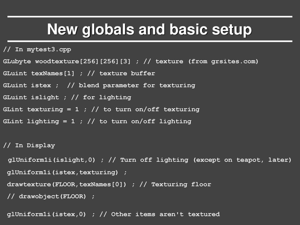 Cse 167 win 17 lecture 8 opengl 2 ravi ramamoorthi ppt download