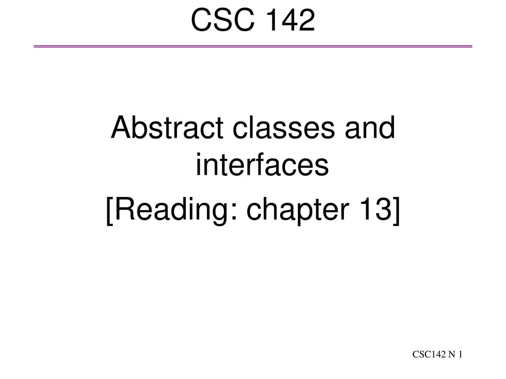 Abstract Classes And Interfaces - Ppt Download