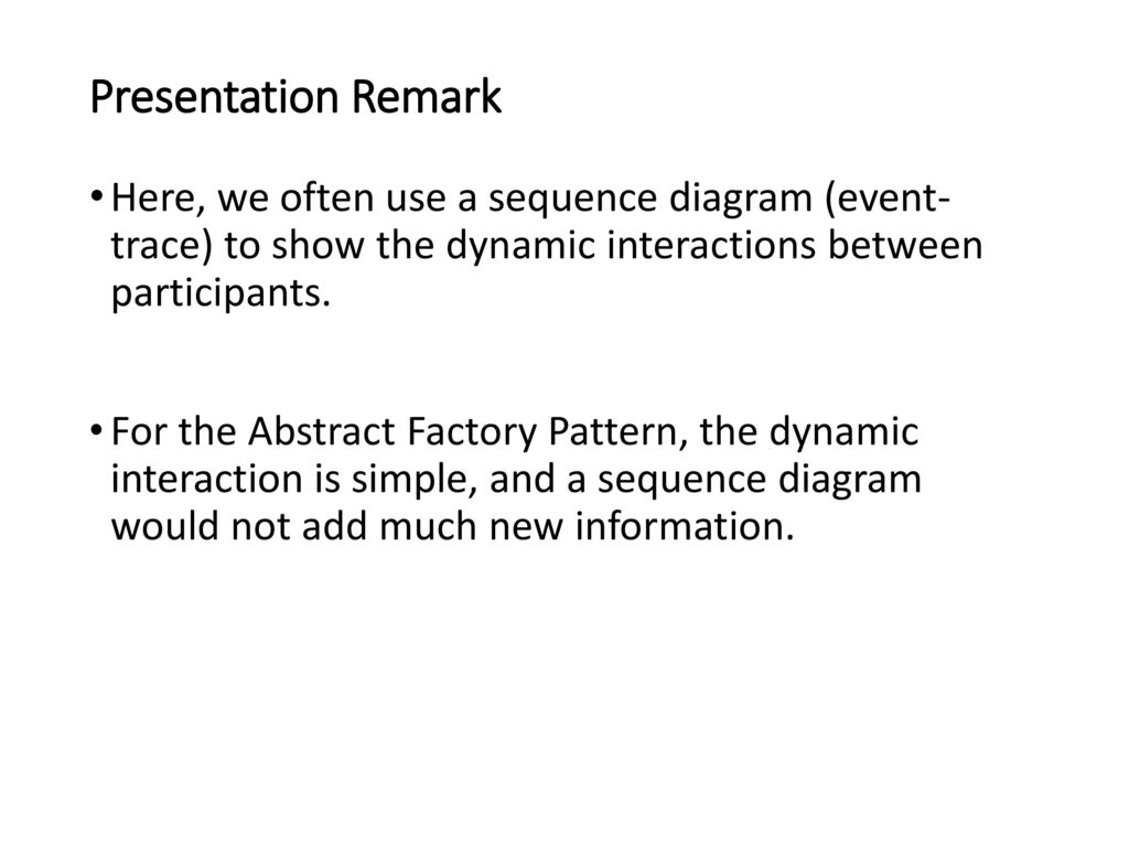 Abstract Factory Pattern Ppt Download