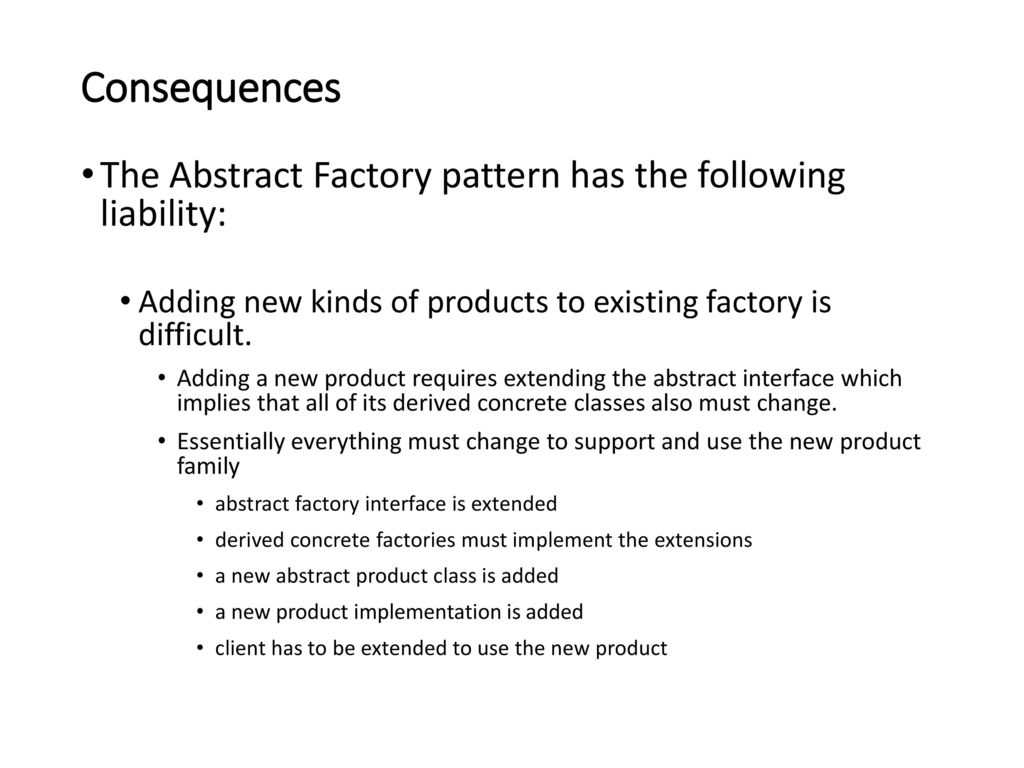 Abstract Factory Pattern Ppt Download