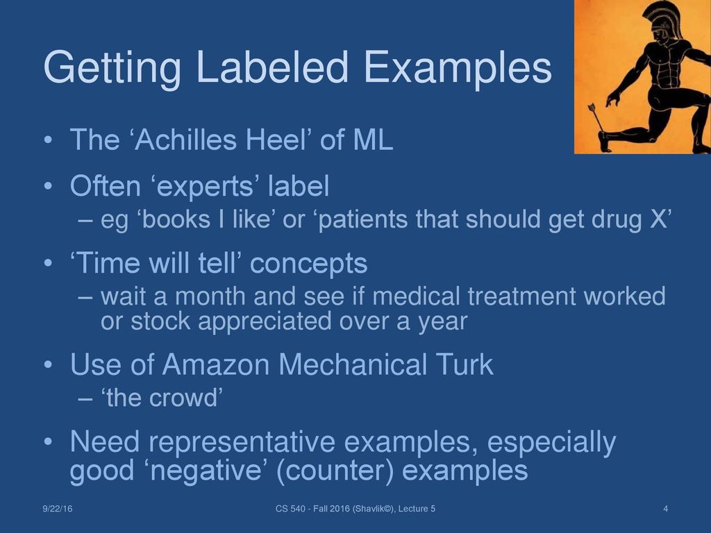 Getting Labeled Examples