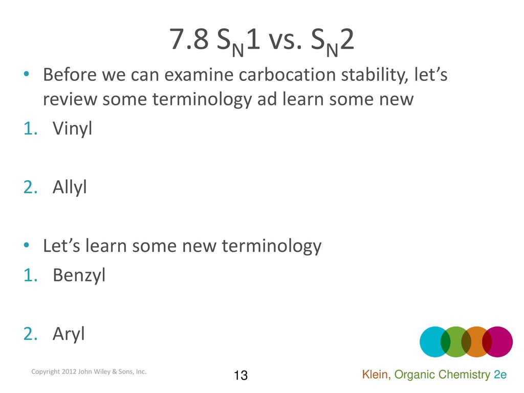 7 6 Sn1 Complete Mechanisms Ppt Download