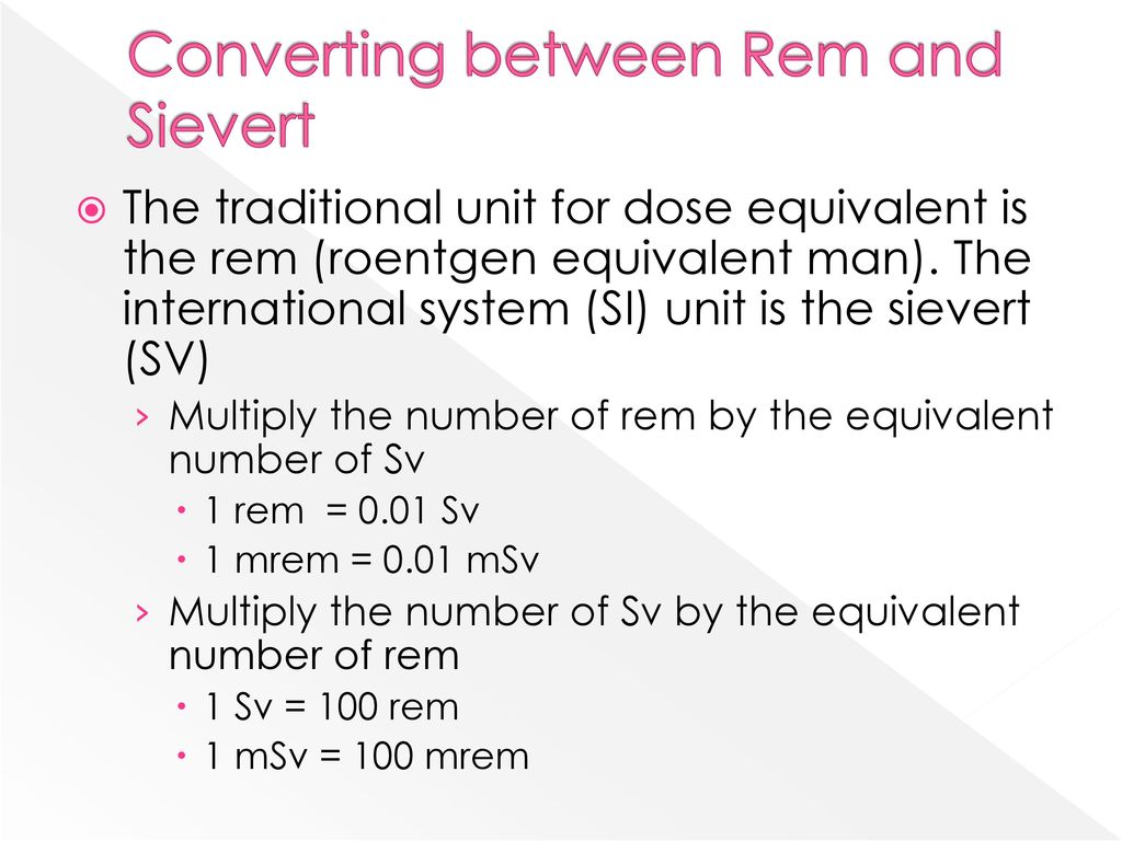 Chapter 1 basic math skills for nuclear medicine ppt download
