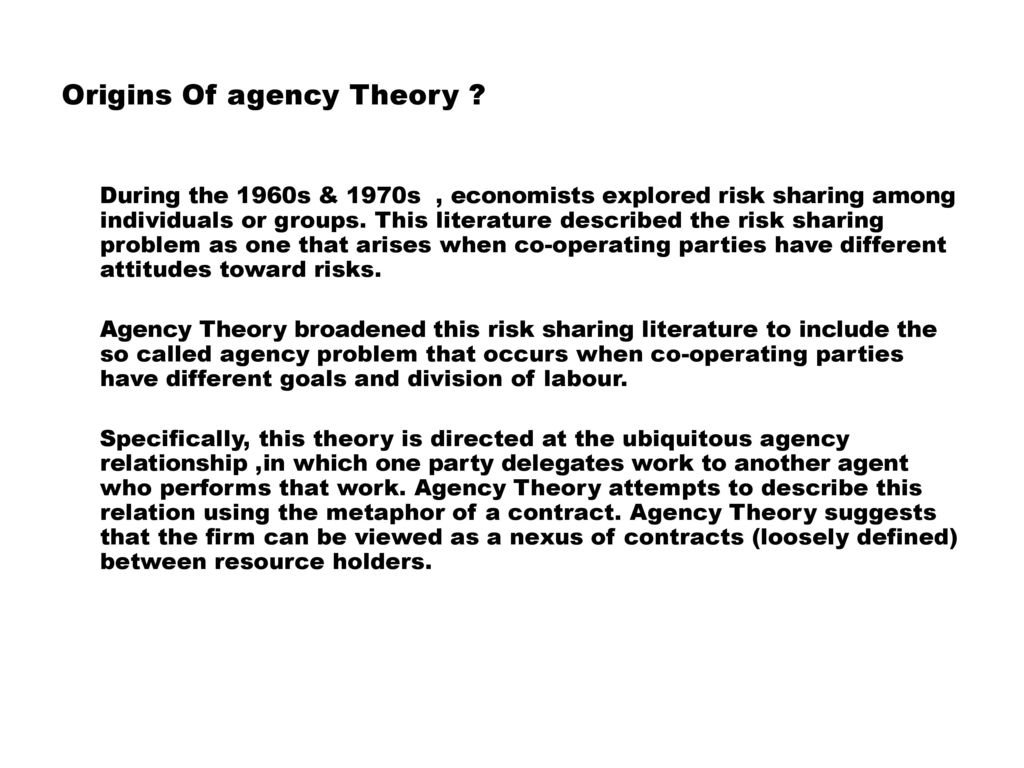 Agency Theory: Definition, Examples of Relationships, and Disputes