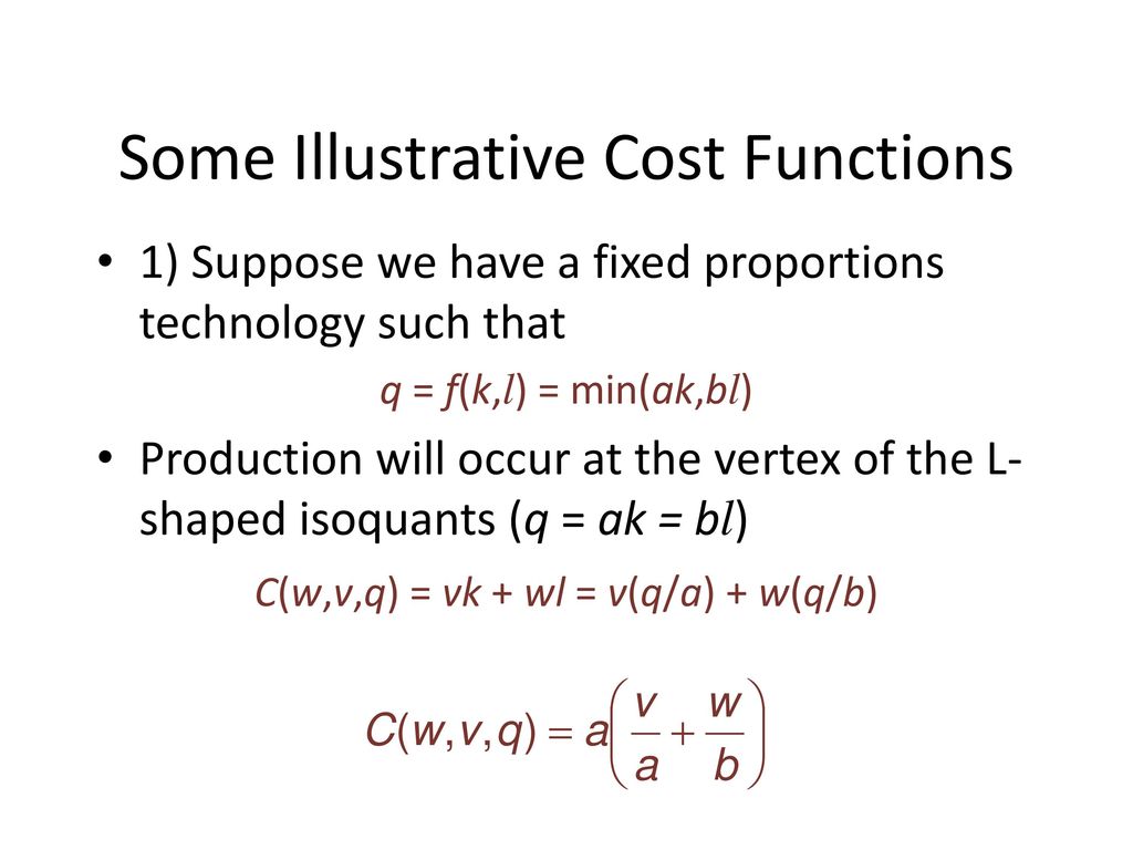 Chapter 10 Cost Functions Ppt Download