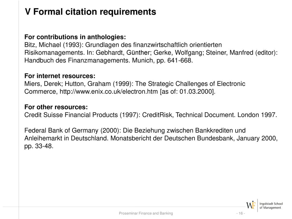 Citation Guidelines Ppt Download