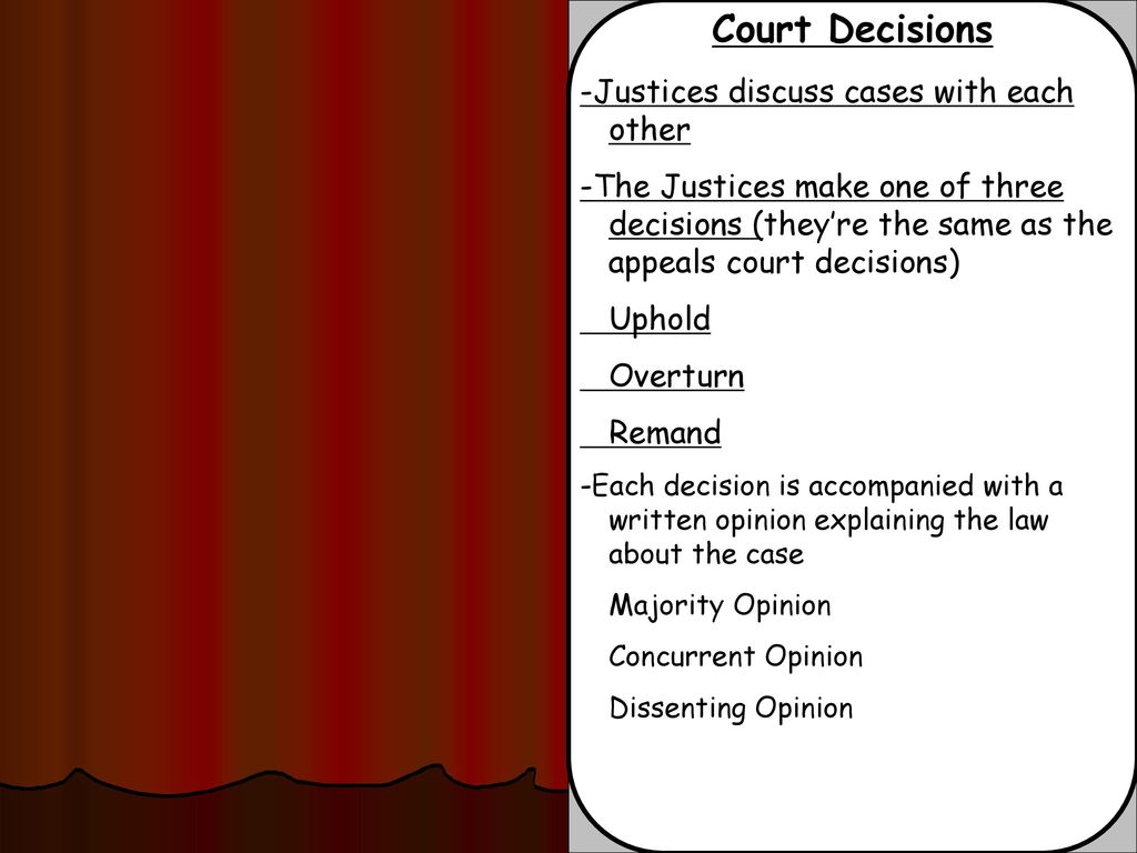 Court Systems. - Ppt Download