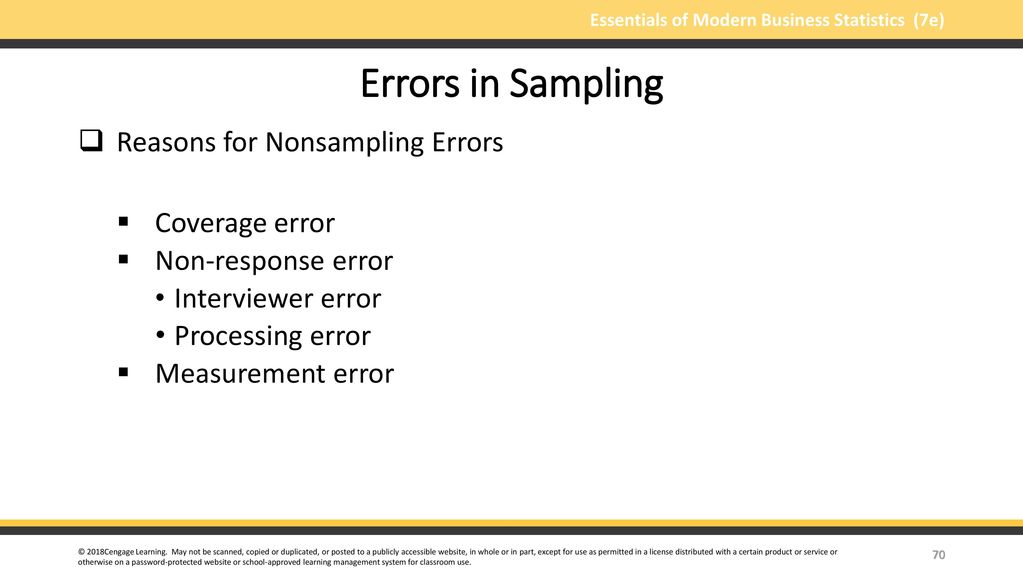 Essentials of Modern Business Statistics (7e) - ppt download