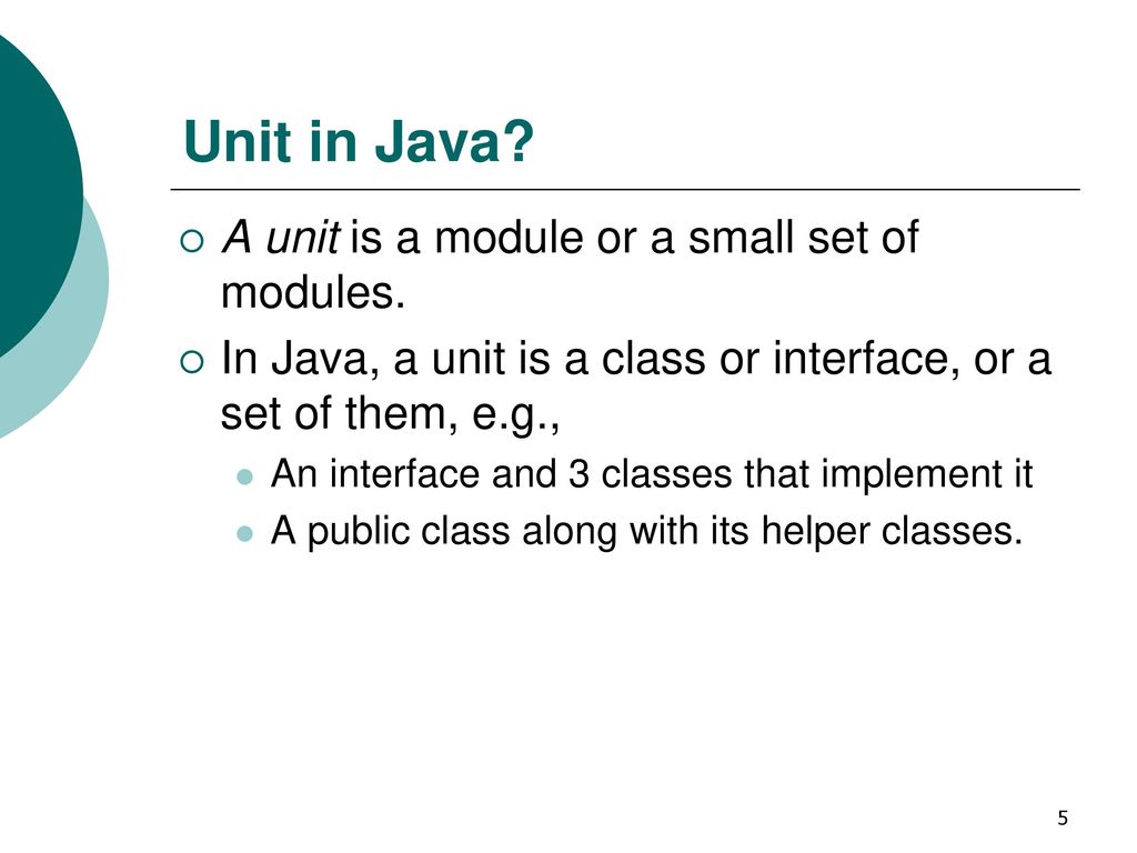 Unit Testing with JUnit - ppt download