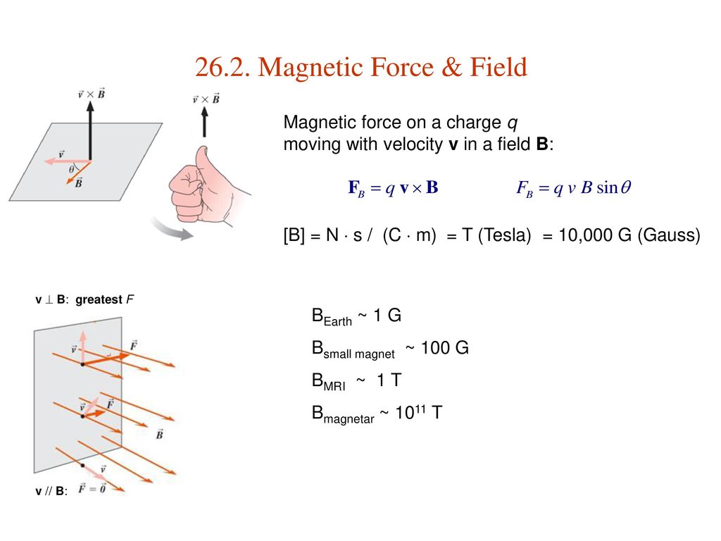 Short Version 26 Magnetism Force Field Ppt Download
