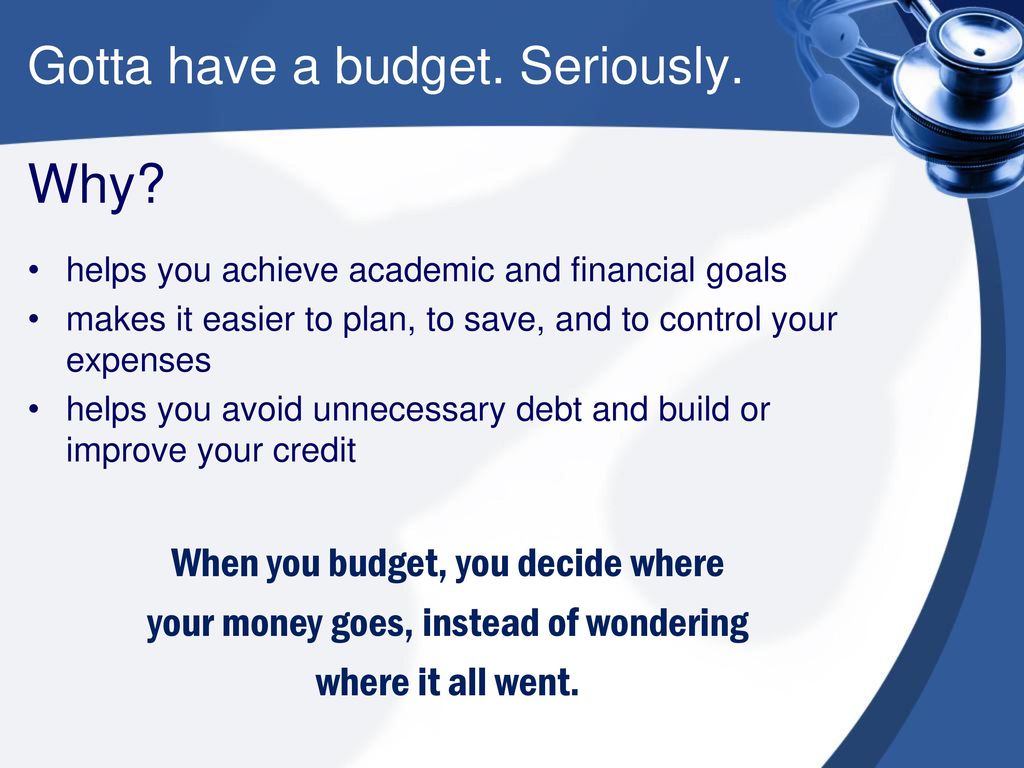 Financing your medical education an excellent investment ppt download