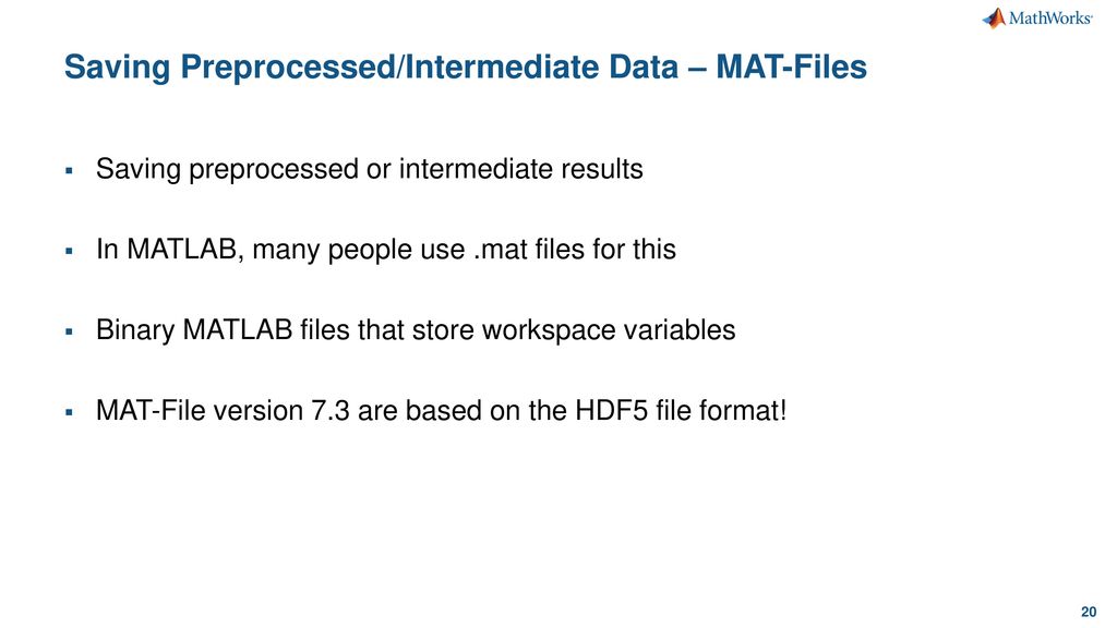 Data Analytics Using Matlab And Hdf5 Ppt Download