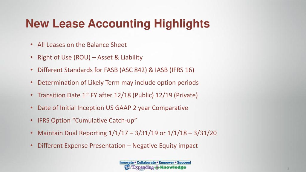 Preparing for the New Lease Accounting Standards - ppt download