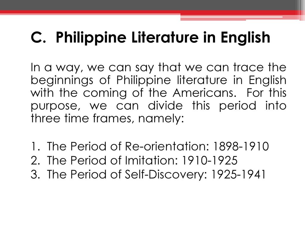 characteristics of philippine literature in american period