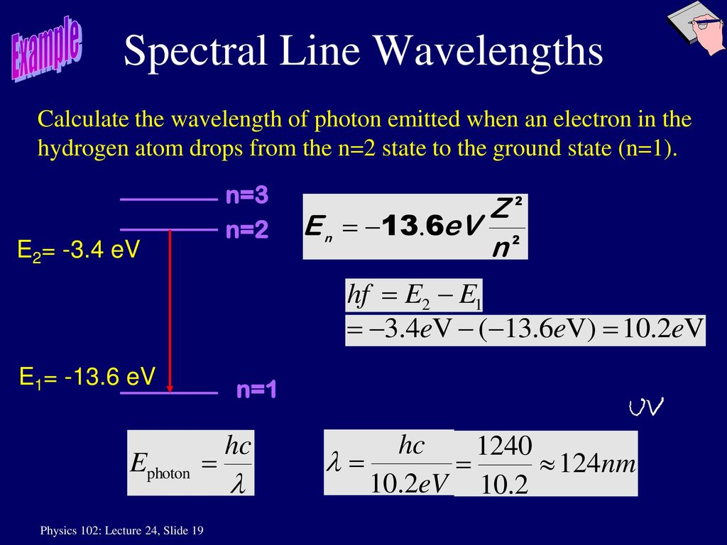 Spectral Line Wavelengths