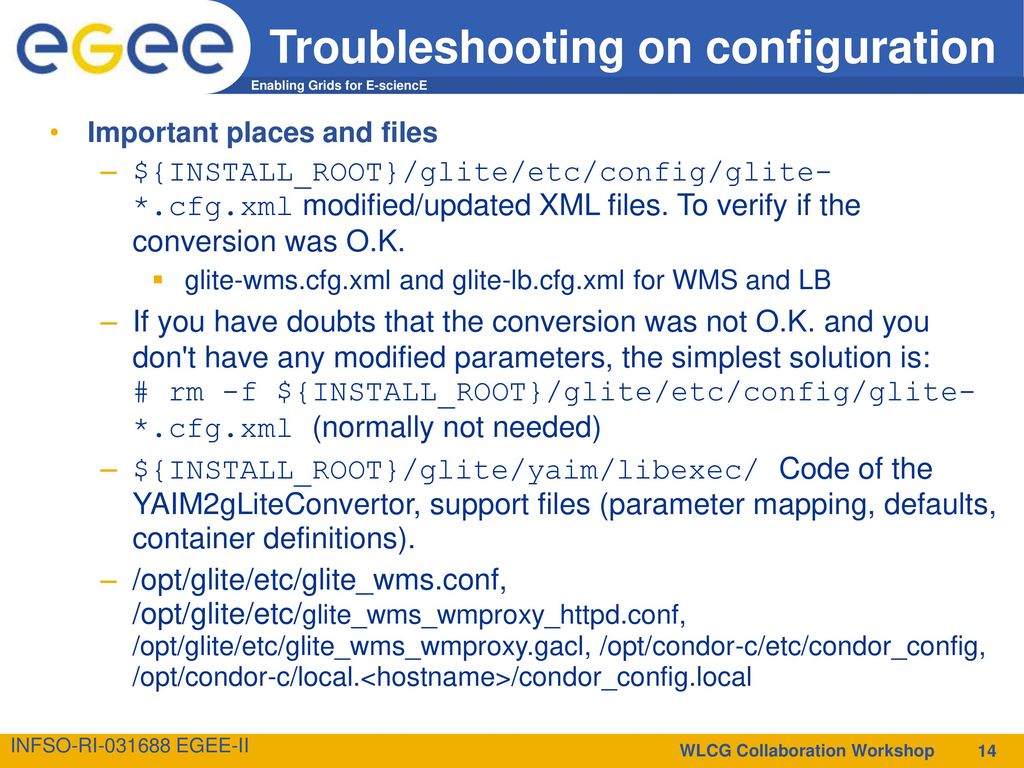 The workload management and logging bookkeeping system ppt download