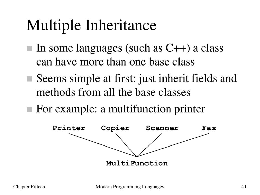 Modern Programming Languages - ppt download